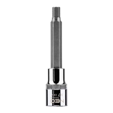 NEO TOOLS Nasadni imbus ključ H7, 1/2", 100 mm
